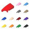 50PCS 29120 Wedge 2x1x2/3 Stud Notch Left Bricks Collections Bulk Modular GBC Toys For Technical MOC Buildings Blocks