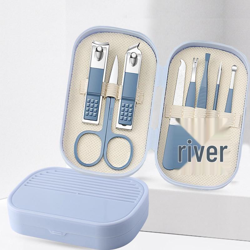 8-Piece Nail Clipper & 14-Piece Manicure Set with Foot Care Storage Box