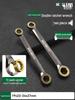 Dual-Ended Ratchet and Flower Wrench Set: Labor-Saving, Quick Two-Way Wrench Tools for Auto Repair (Sizes 8-27).