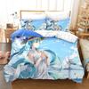 Anime Beauty Printed 3D Bedding Set Luoli Beauty Duvet Cover Pillowcase 2/3 Boy Animation Fan Quilt Cover AU/DE/EU/ES Full Size Quick Drying Bedspread