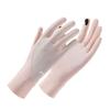 Touch Screen Sunscreen Gloves Anti-UV Driving Mittens New Ice Silk Gloves  Women Men