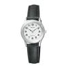 CITIZEN REGUNO Solar Tech Women's Watch RS26-0033C Silver Black Leather Lightweight Waterproof
