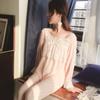 French Vintage Lace Women Pajamas Two-piece Suits Women Long Sleeve Ruffles Pants Princess Sleepwear Relaxed Fit Leisure Home Suit