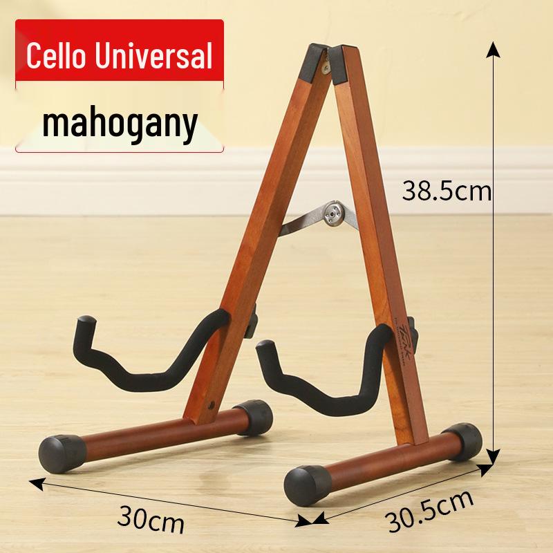 Universal Non-Slip Foldable Cello Display Stand for Home and Performance Use
