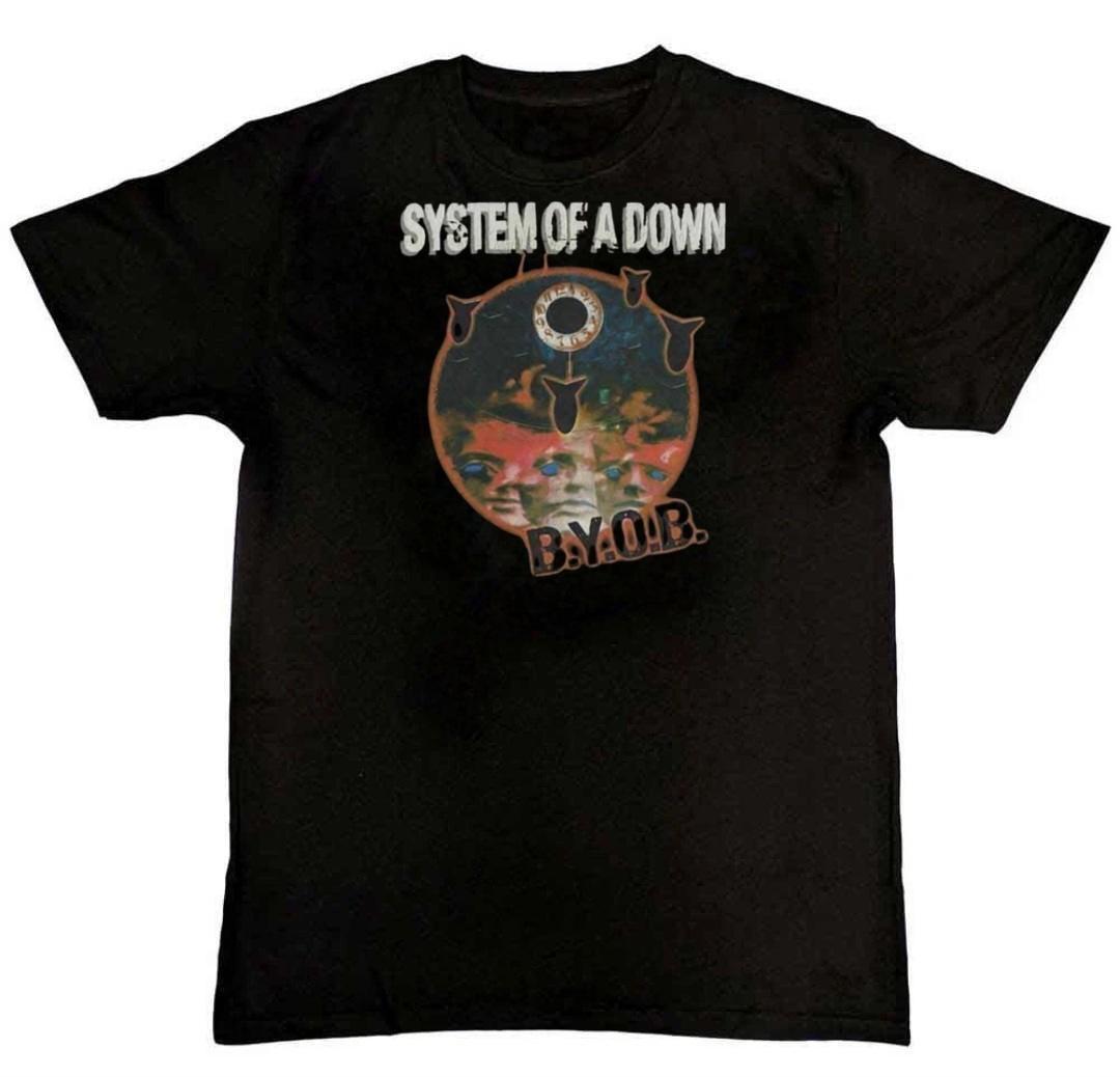 System Of A Down BYOB Classic Graphic Print T-Shirt S