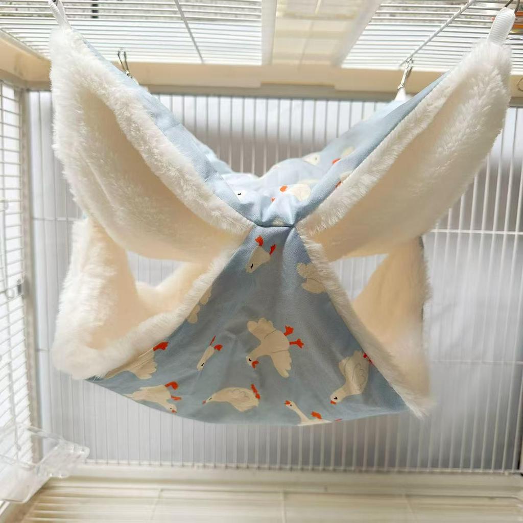 Cozy Hanging Cotton Nest for Hamsters and Squirrels