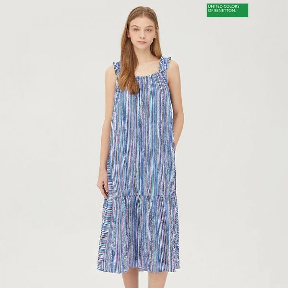 

[Benetton] Benetton Pauline Dress Baopa5531 BL_blue/42
