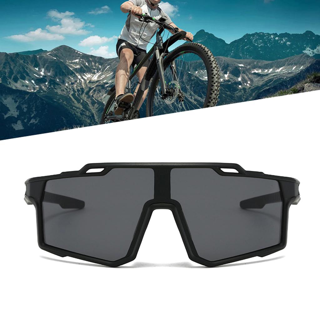 Winddichte Staubdichte Outdoor-Brille zum Radfahren Laufen Polarisierte PC-Gläser 99% UV-Blockierung Unisex-Design