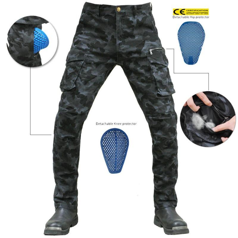 Mens Motorcycle Riding Pants With Silicone