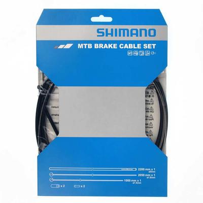 SHIMANO Repair Parts Brake Cable Set Stainless Steel MTB Black Y80098021