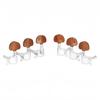 Heavy Type Guitar Tuning Pegs Fully Enclosed Mechanism Anti Corrosion Metal and ABS Material