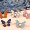 Butterfly Jeans Button Adjustable Clips Waist Tightener Buckle Adjuster For Pants Skirt Retractable Button Pin