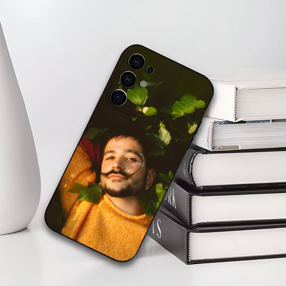 

C-Camilo Phone Case For Samsung S25,S24,S21,S22,S23,S30,Ultra,S20,Plus,Soft Silicone Black Cover Samsung S22ULTRA5G