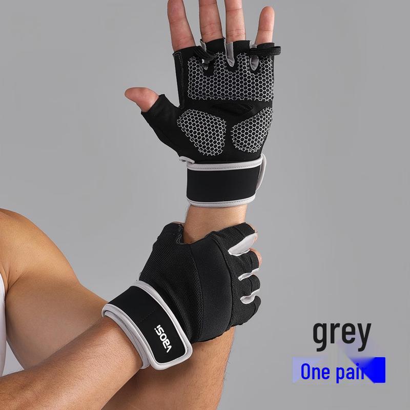 Фитнес-перчатки Tingbai с открытыми пальцами