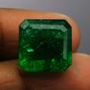 Natural Green Emerald Loose Gemstone Colombian 11 Ct Square Cut for Jewelry Making and Crafts