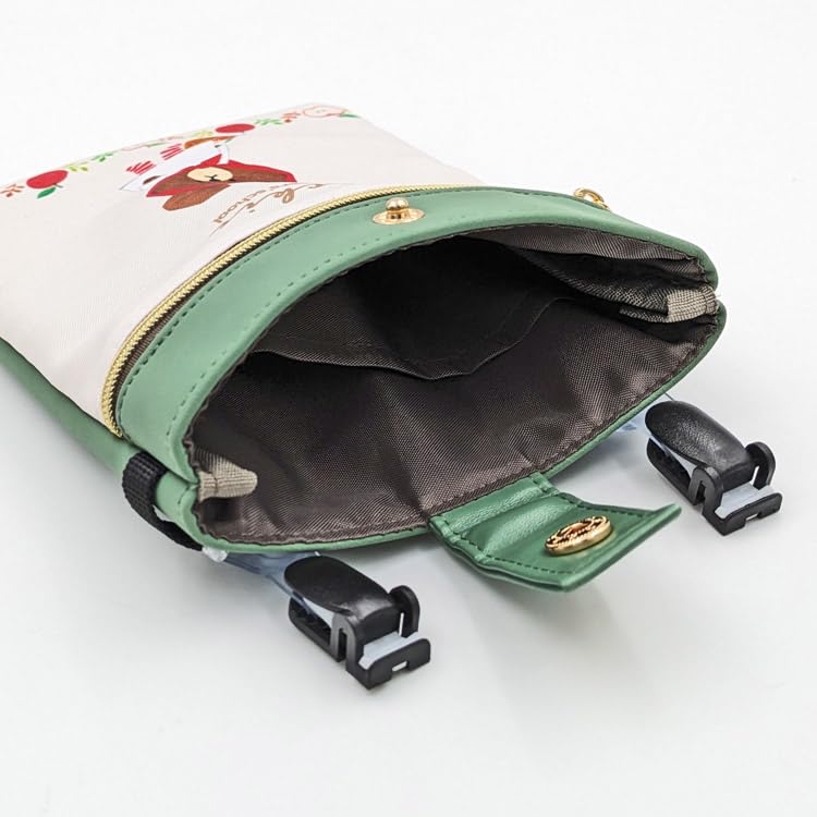 The School 3WAY Pouch Apple Girl Bears'