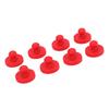 8PCS Fryer Liner Magnets Heatproof Parchment Paper Magnetic Silicone Buckle for Kitchen