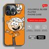 Loud House Movie Lincoln Loud Phone Case Black IMD Colorful Silver Suitable Case for iPhone 17 16 E 15 14 13 12 11 Pro Max