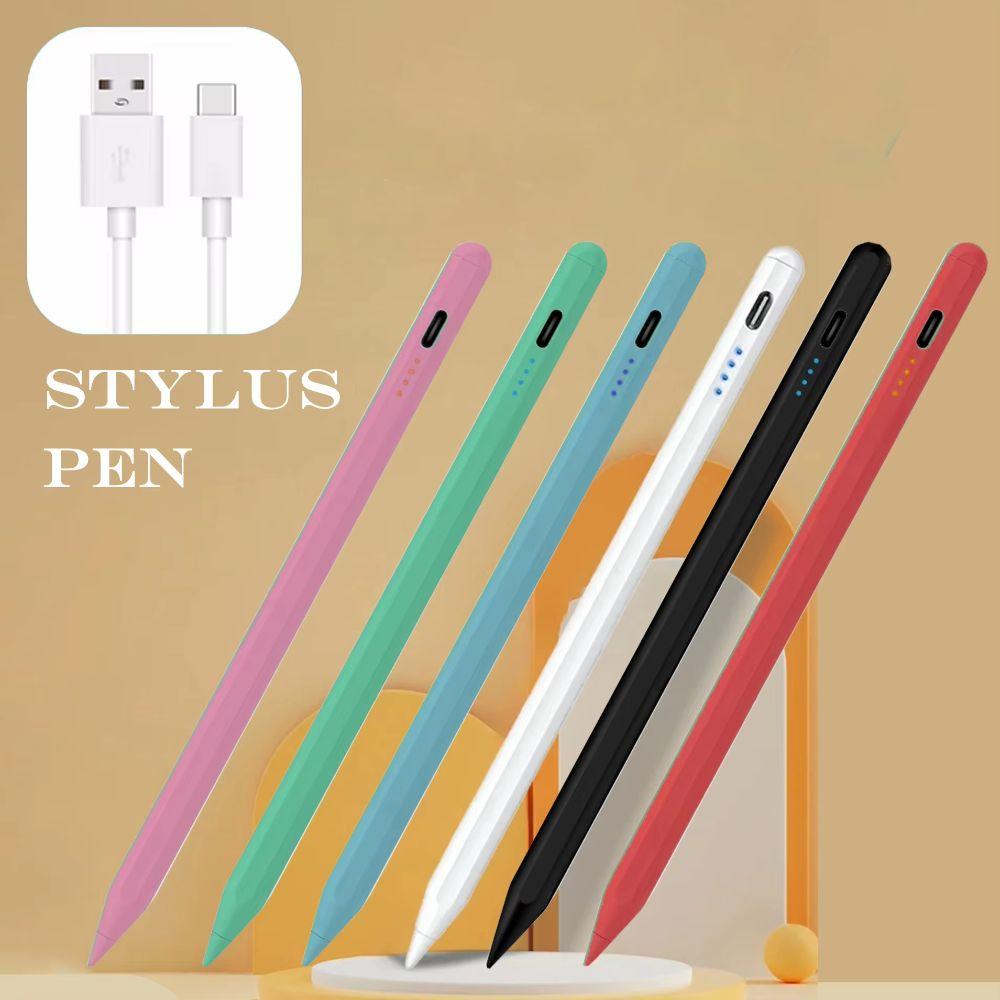 Multifunction 3 In 1 Stylus Pen Double Rubber Head Pencil Phone Accessories