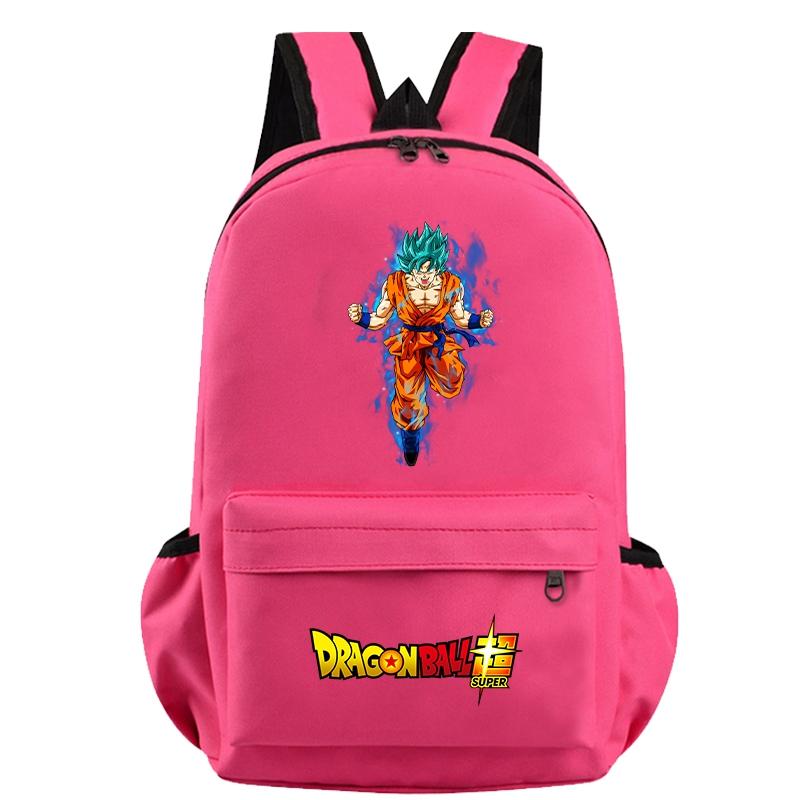 Anime Dragon Ball Printed Boy Girl Schoolbag Student Boy Girl Schoolbag Document Bag Children Teenager Breathable Bagpack Waterproof School Bag