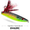 S-Shaped Metal Sequin VIB Lure: Long-Casting, All-Depth Vibrating Bait