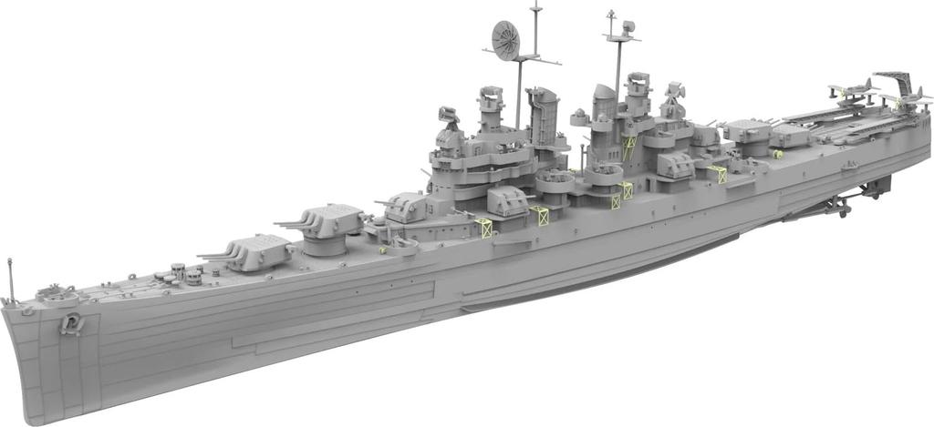 Veryfire 1/700 American Light Cruiser USS Cleveland CL-55 Standard Edition Plastic Model Kit VFM700920