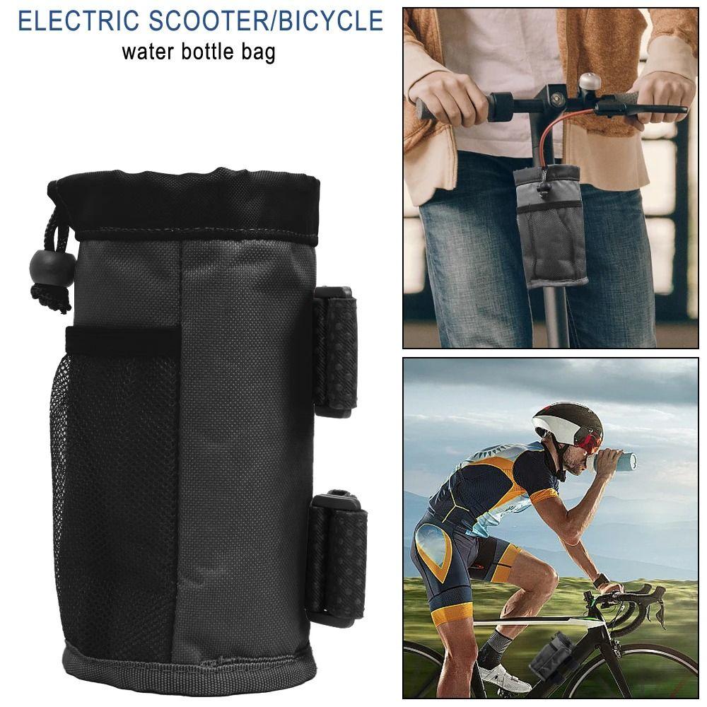 Universal Water Cup Holder Mesh Bag Bike Bottle Holder Portable Scooter Bag
