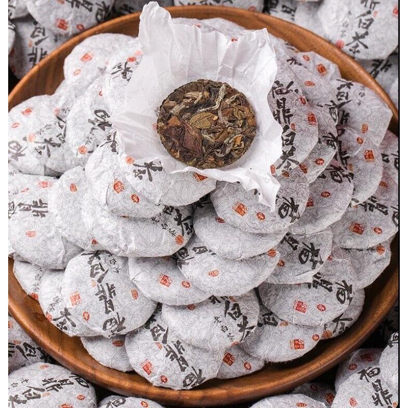 Bai Mu Dan Cake,FuDing White Tea Lao Bai Cha Old Aged Small Pai Mu Tan Tea