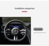 T-Carbon True Carbon Fiber Shift Paddles for Mercedes E-Class: 22 E63AMG, 21 E53E63