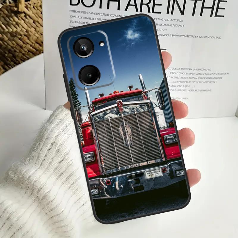 Cool Heavy Truck Car For Realme 12 Pro Plus 11 10 9 C67 C55 C53 C35 C33 C30 C25s C21Y C15 GT3 GT5 GT Neo 5 Case