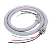 Power Whip Assembly 3 4inch 6ft Nonmetallic Liquid Tight Flexible Electrical Conduit with Wire for Small Split Air
