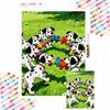 101 Dalmatians Diamond Painting Kit for Living Room, Bedroom, Study and Other Interior Space Decoration