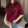 Jeanswest Women's Cotton Good Luck Fireworks T-Shirt