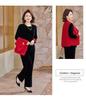 Elegant Velvet Suit Set for Middle-Aged and Elderly Women: Stylish Chinese Vest Jacket for Spring and Autumn