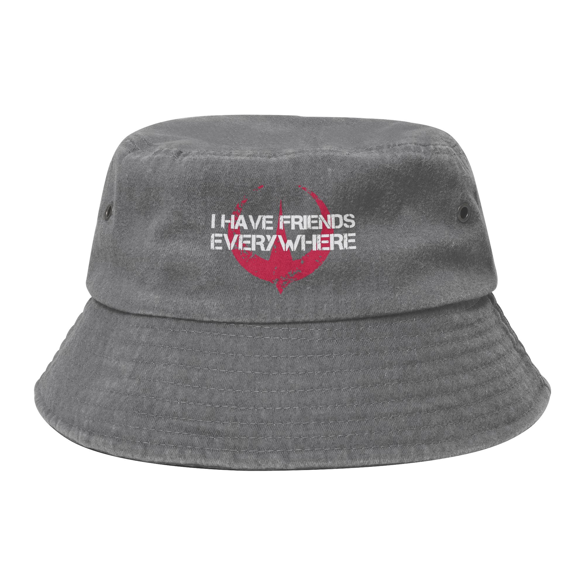 Summer Beach Hatwear I Have Friends Everywhere Andor Bucket Hats Streetwear Hot Sun Hats Panama Hat FisherUnisex Hat Outdoor Sport One Size