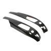 Pair Car Seat Control Frame Carbon Fiber Grain Replacement for 3 Series X1 E84 E90 2005‑2012