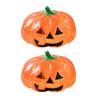 Relaxation Squeeze Ball 1/2/3Pcs Halloween Pumpkin Stress Relief Toy Creepy Head Glitter for Kids Adults Party Favors Fidget Toy