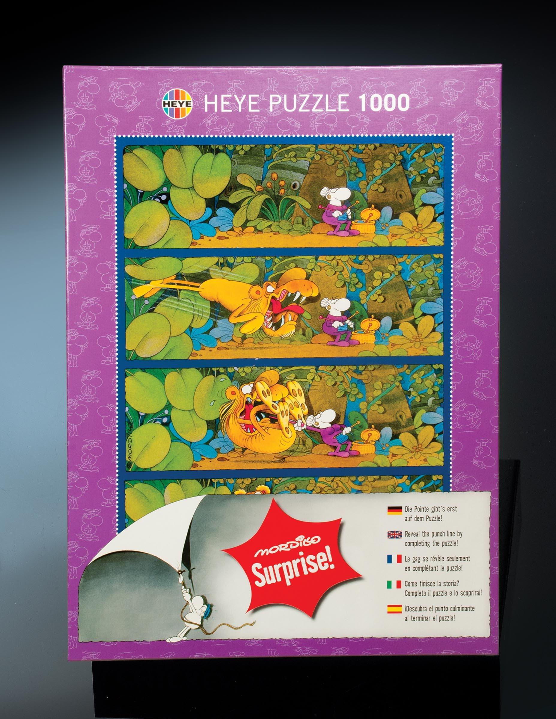 

HEYE Puzzle 29174 Mordillo: Surprise Grandma (1000 pieces)