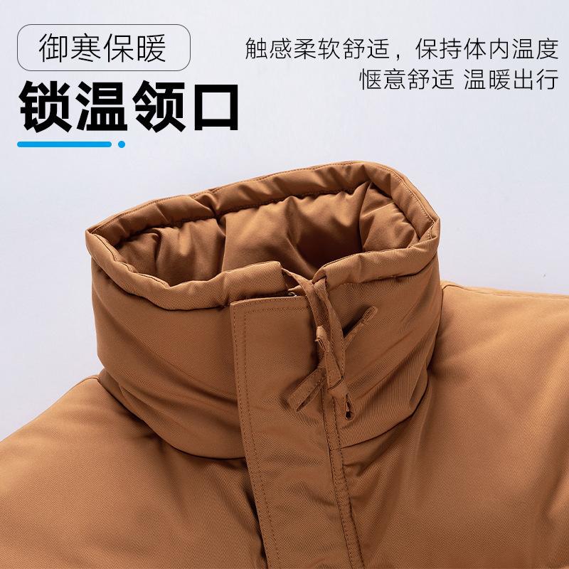 Winter Top Stand-up Collar Cotton-padded Clothes Men's New Loose Couple Thickened Cotton-padded Clothes Warm Boys Cotton-padded Jacket