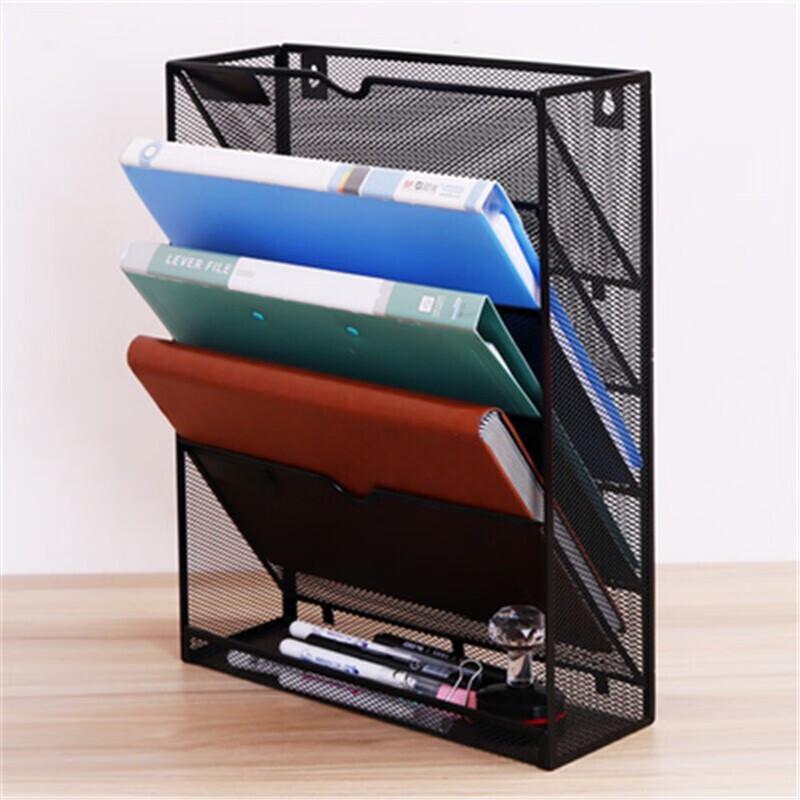 Homeglen Metal Mesh Wall-Mounted File Organizer