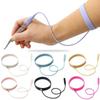 Elastic Silicone Wrist Strap Firm Protector Design Lashes Extension Supplies Stretch Durable Eyelash Tweezers Protector