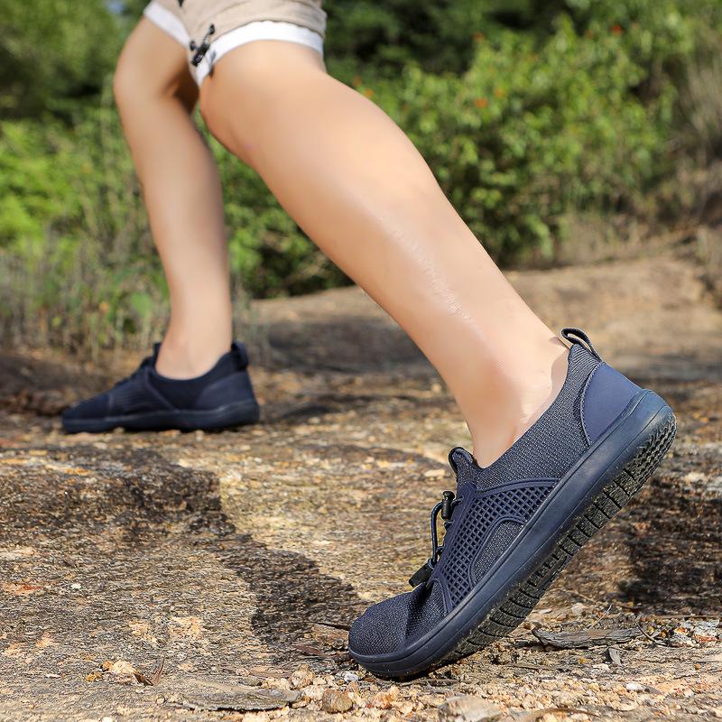 Paar Weite Passform Barfuß Wander- & Fitnessschuhe - Atmungsaktiv für Outdoor- & Indoor-Sport