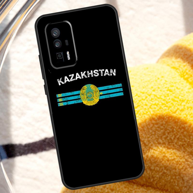 Kazakhstan Flag Case For Xiaomi 13T 12T 11T 13 Pro 14 Ultra 12 Lite POCO F5 M6 X6 Pro X5 X3 F3 M5s Cover