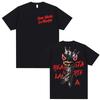 Anuel AA Rhlm 2 Real Hasta La Muerte Tour Cover TShirt Men Women Fashion High Street Gothic Clothes Tshirts Pure Cotton Top