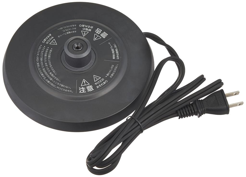 Tiger Electric Kettle, Steamless, with Anti-Tip and Spill Protection, 600ml, Matte Black, Wakuko PCK-H060KM