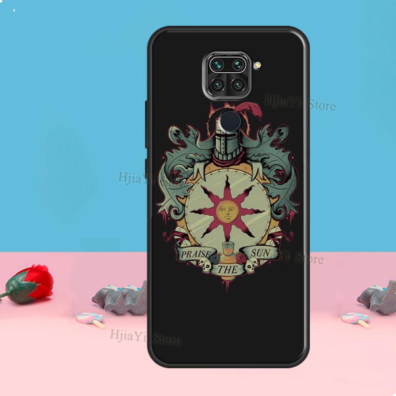 Praise the Sun Dark Souls Case For Redmi Note 8 9 10 11 12 Pro Plus 10S 11S 12S Cover For Redmi 9C 10A 10C 12C Coque