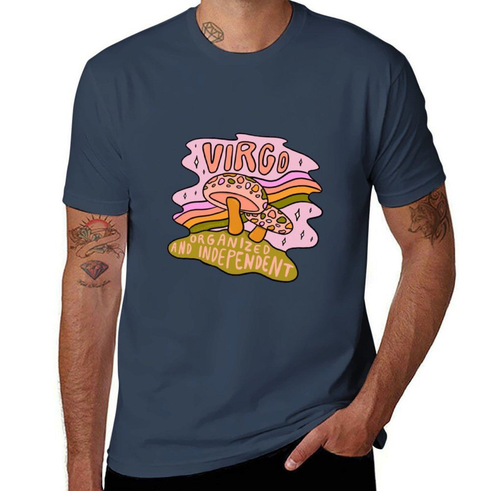 Virgo TShirt Comfortable Basic Crew Neck Tee S