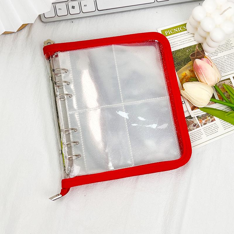Large Capacity Polaroid Scrapbook Album: Ring Binder for Postcards, Small Cards, and Couple Photos