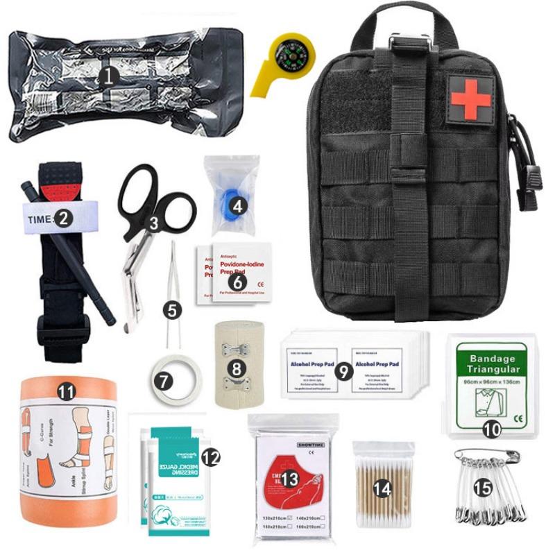 Wilderness Camping Survival Gear Kit Survival Emergency Kit Multifunctional