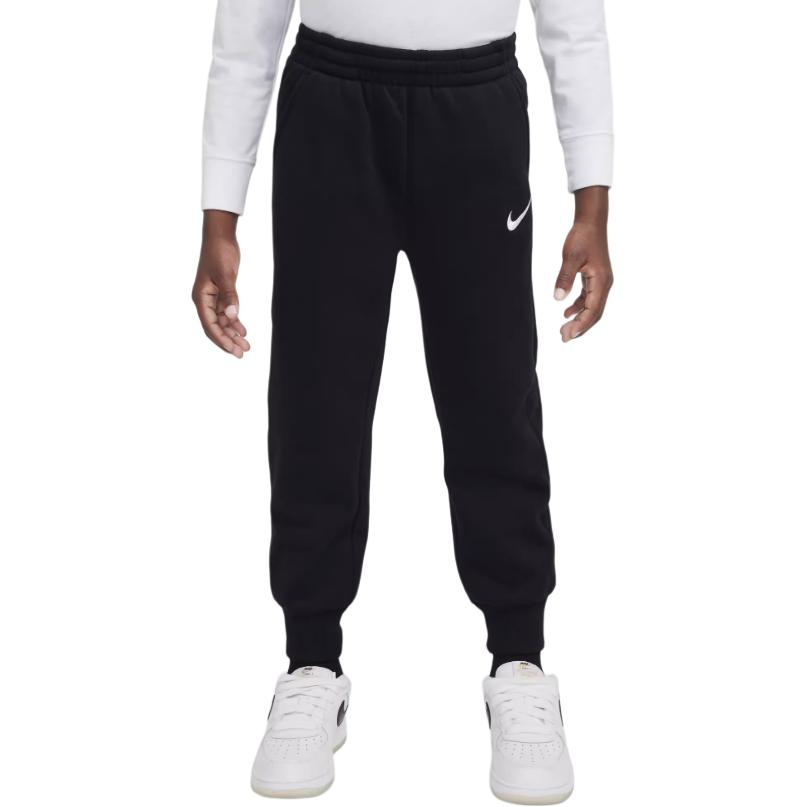 Nike Fashionable Comfortable Soft Versatile Fleece Knit Sports Pants Kids Bottoms Black IB2555-010